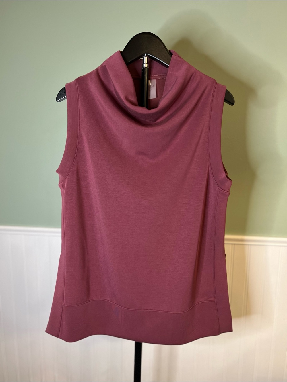 Like New- CALIA Sleeveless Cowl Neck Tank - Mauveberry. Size S